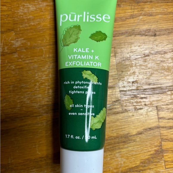 Exfoliator Purlisse Kale + Vitamin K  - Full Size 1.7oz/50ml New Sealed - Picture 7 of 9